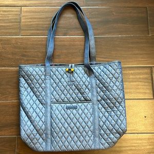 NWOT Vera Bradley Large Denim Tote